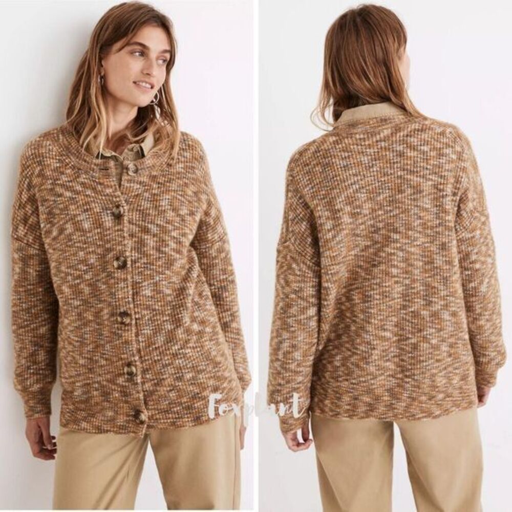 NEW Madewell Space-Dyed‎ Winstead Cardigan Sweater, size S